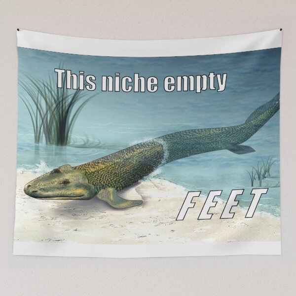 Item preview, Tiktaalik meme designed and sold by simplyhopeless.
