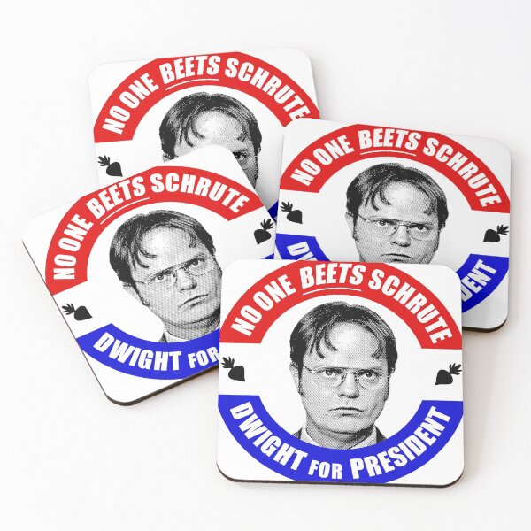 Item preview, No One BEETS Dwight Schrute for PRESIDENT! designed and sold by uselessnyc.