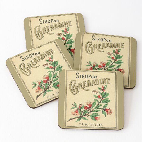 Item preview, Sirop de Grenadine Pur Sucre designed and sold by BergamotTeapot.