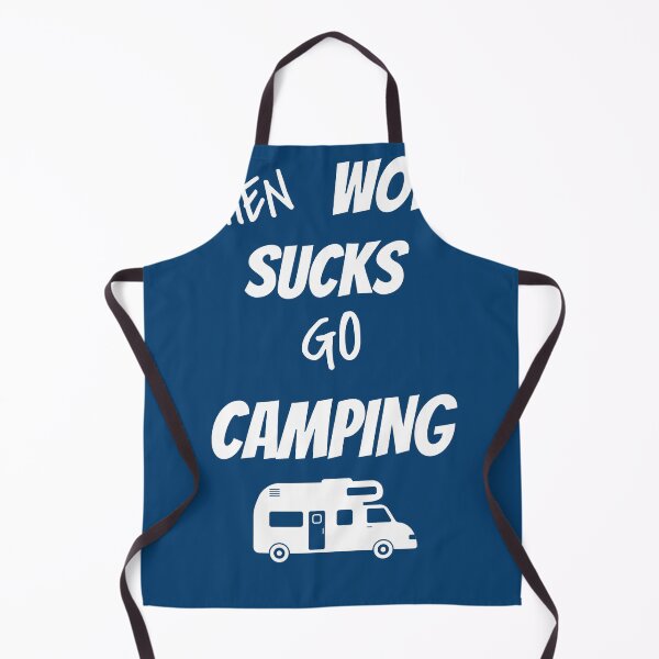 Item preview, When work sucks go camping designed and sold by Wircon Studio.