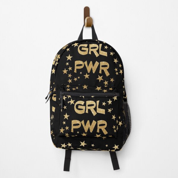 Item preview, Grl Pwr - girl power in gold glitter design designed and sold by Nicole Bleck.