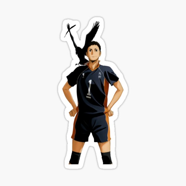 "Haikyuu Daichi" Sticker by neko1510 | Redbubble