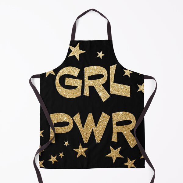 Item preview, Grl Pwr - girl power in gold glitter design designed and sold by Nicole Bleck.