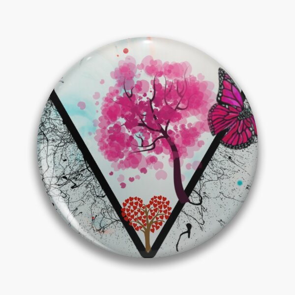 Item preview, Triangle pink abstract art digital designed and sold by WEShop23.