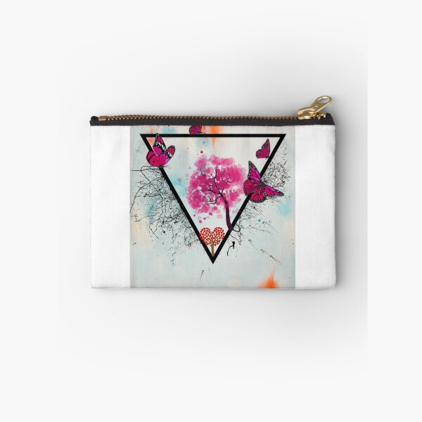Item preview, Triangle pink abstract art digital designed and sold by WEShop23.