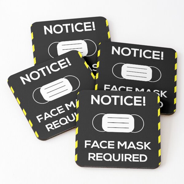 Item preview, Notice! Face Mask Required designed and sold by Corbitron.