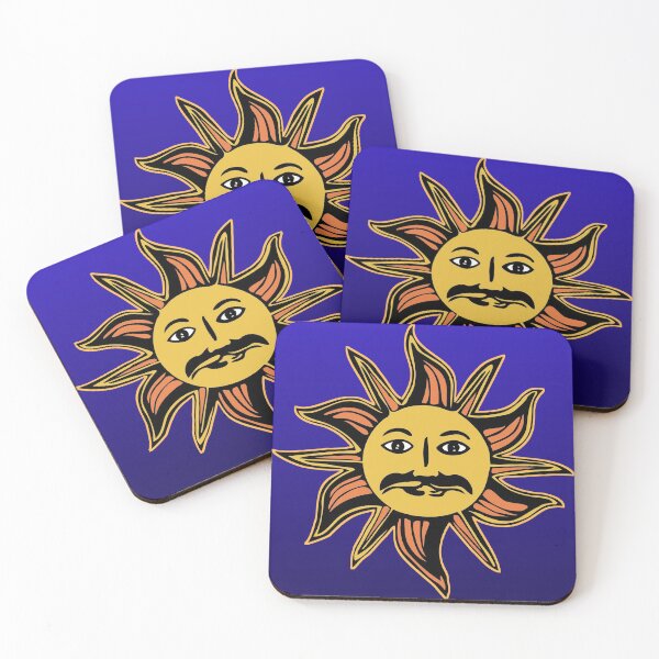 Item preview, Sun with Moustache designed and sold by frederic Lecut.