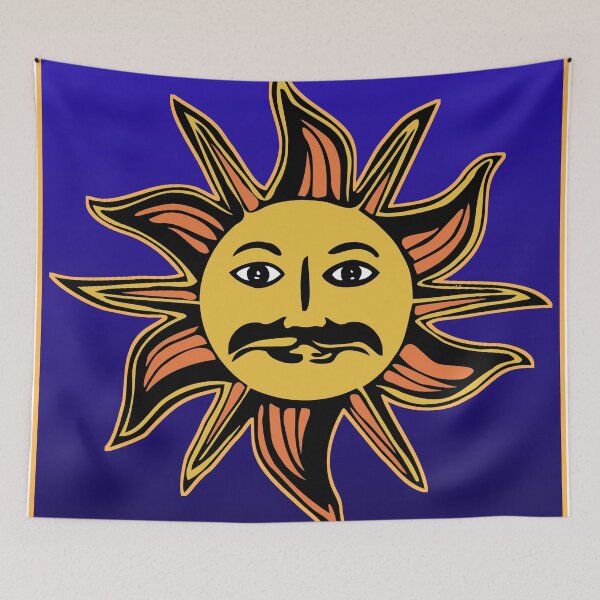 Item preview, Sun with Moustache designed and sold by frederic Lecut.