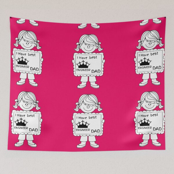 Item preview, Awesome Engineer Dad quoted T-shirt designed and sold by aruvanita.