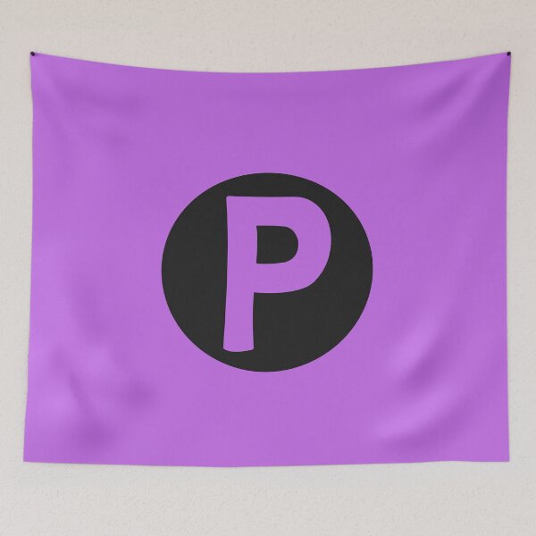 Item preview, letter p purple designed and sold by ZiphGames.