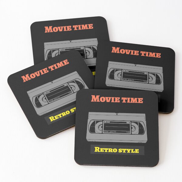 Item preview, Movie time- retro style designed and sold by Got-Ya-Bak.