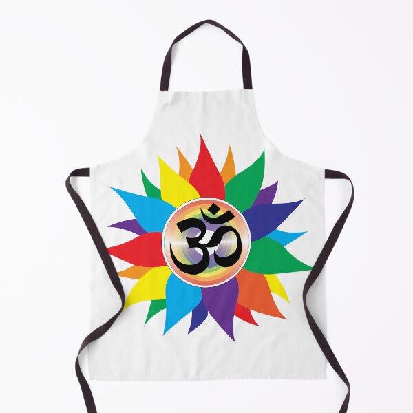 Item preview, Rainbow flower Om designed and sold by Cool-Cat-POD.
