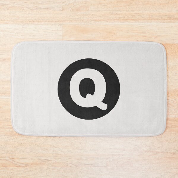 Item preview, letra q blanca designed and sold by ZiphGames.