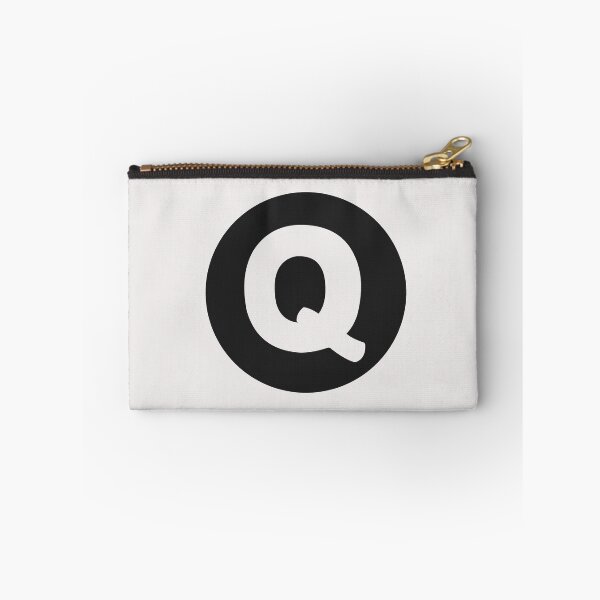 Item preview, letter q white designed and sold by ZiphGames.