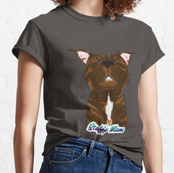 Item preview, Smiling Staffy - Staffy Mum designed and sold by jolographics.
