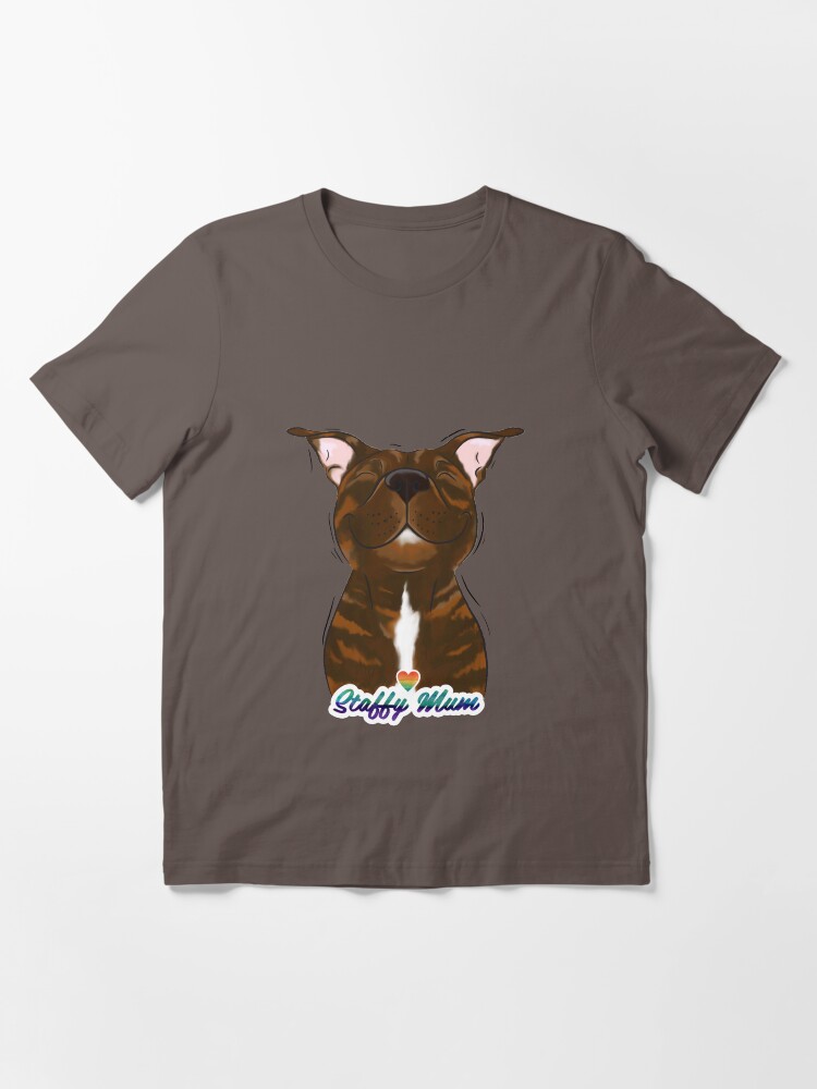 Staffy mum best sale t shirt