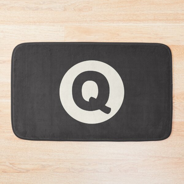 Item preview, letra q negro designed and sold by ZiphGames.