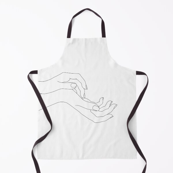 Item preview, Hands line drawing - Demi designed and sold by TheColourStudy.