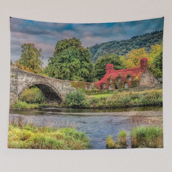Item preview, Llanrwst Bridge and Tea Room Wales designed and sold by AJEvans.