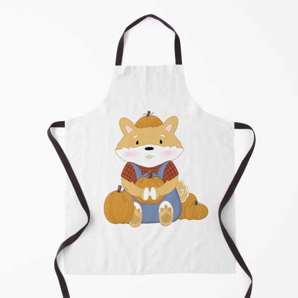 Item preview, Fall Pumpkin Picking Shiba (Tan) designed and sold by x3wolfii.