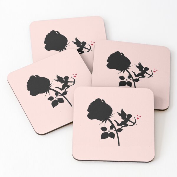Item preview, Intense Black and Dark Love Rose designed and sold by MyLifeStyleShop.