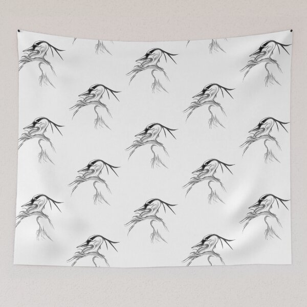 Item preview, Crane bird, black and white designed and sold by mvistart.