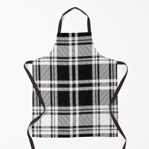 Item preview, Patrones de tartán de color blanco y negro designed and sold by Uquire.