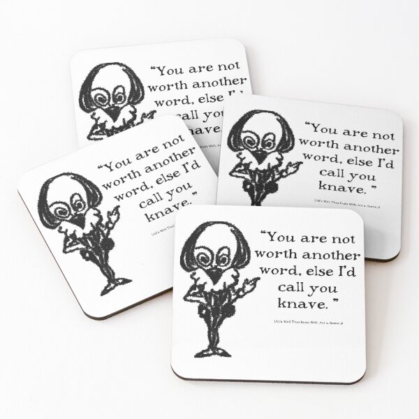Item preview, Shakespeare Insults - All’s Well That Ends Well designed and sold by RickE.