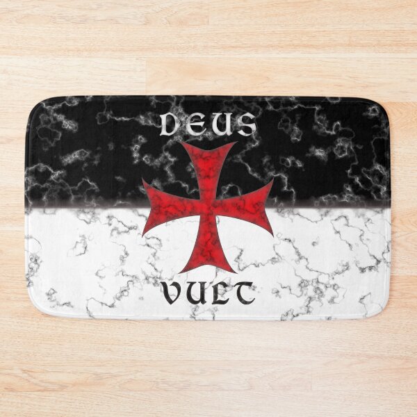 Item preview, Deus Vult Crusader Cross in Marble designed and sold by SolarCross.
