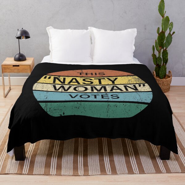 Item preview, THIS NASTY WOMAN VOTES, Retro Vintage designed and sold by TheFirstOne.