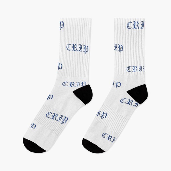 Item preview, Crip Gothic font with blue bandana pattern  designed and sold by breaker160.