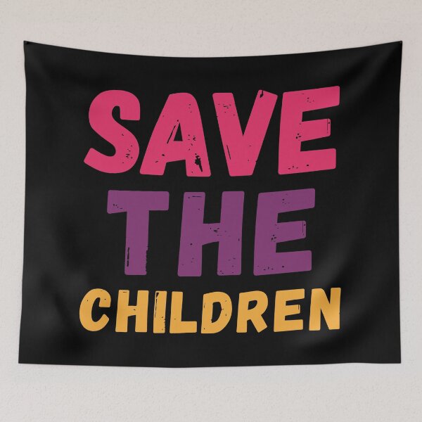 Item preview,  #savethechildren, end the silence save the children,Save our children, save the children mask, save the children protest, end human trafficking designed and sold by Rizwandogar.