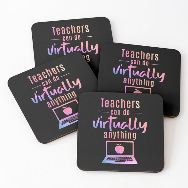 Item preview, Teachers Can Do Virtually Anything Colorful designed and sold by azmndesigns.