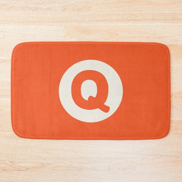 Item preview, letra q naranja designed and sold by ZiphGames.