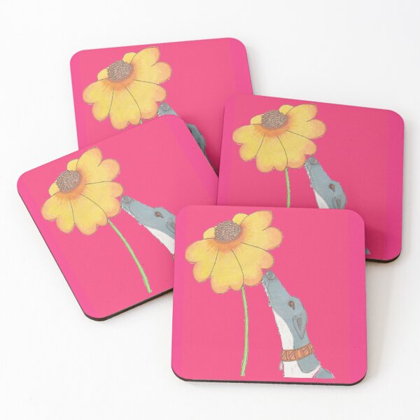Item preview, Just Sniffing Sunshine on Pink  designed and sold by JaneWrenArt.