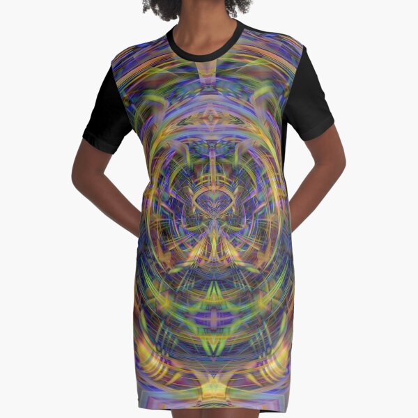 A Space Age Marvel Graphic T-Shirt Dress