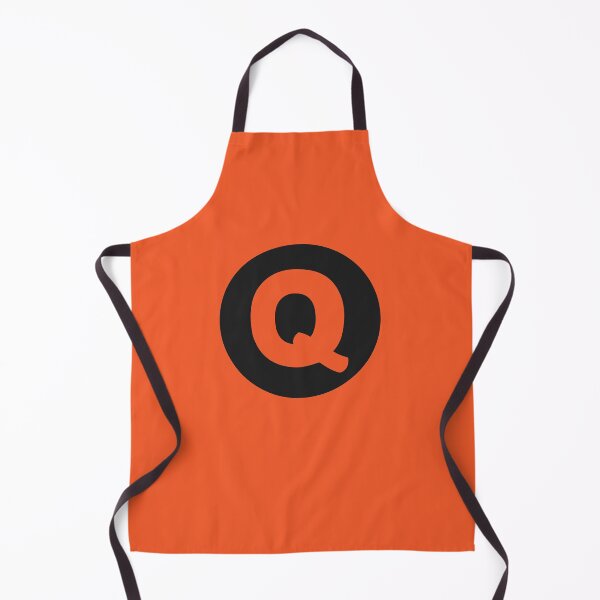 Item preview, letra q naranja designed and sold by ZiphGames.