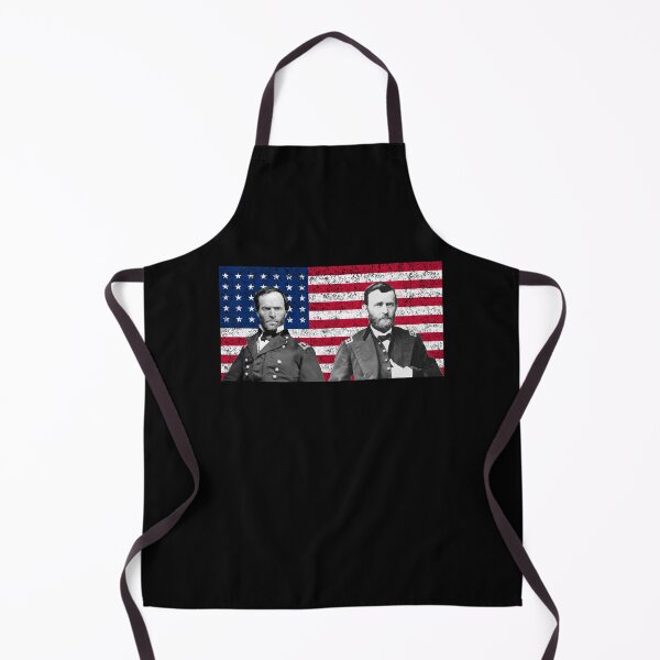 Item preview, Sherman And Grant With The American Flag designed and sold by warishellstore.