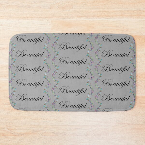 Item preview, Beautiful w Flowers designed and sold by Cool-Cat-POD.