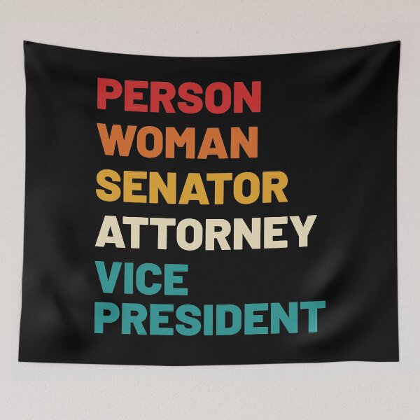 Item preview, Kamala Harris - Person Woman Senator Attorney Vice Presitent designed and sold by AmpersandCuster.