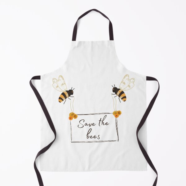 Item preview, Flying bees holding a card : "Save the bees" designed and sold by FurryBee.