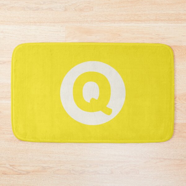 Item preview, letra q amarillo designed and sold by ZiphGames.
