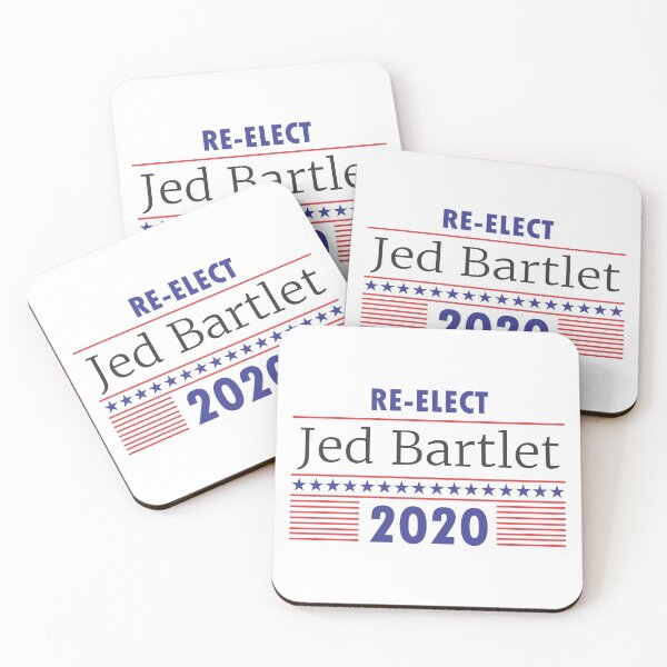 Item preview, Re-Elect Jed Bartlet 2020 Stars and Stripes designed and sold by PsychicCatStore.