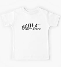 Evolution born to fence Fencing Kinder T-Shirt