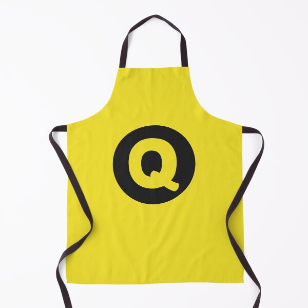 Item preview, letra q amarillo designed and sold by ZiphGames.
