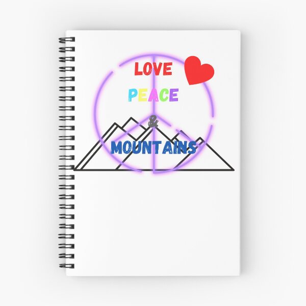 Item preview, Love, Peace, Mountains designed and sold by edgarallesch.