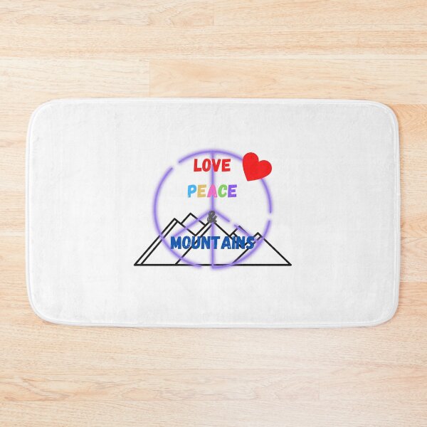 Item preview, Love, Peace, Mountains designed and sold by edgarallesch.