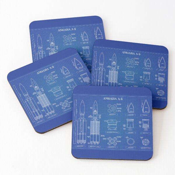 Item preview, Angara 5 (Blueprint - English) Horizontal Version designed and sold by BGALAXY.