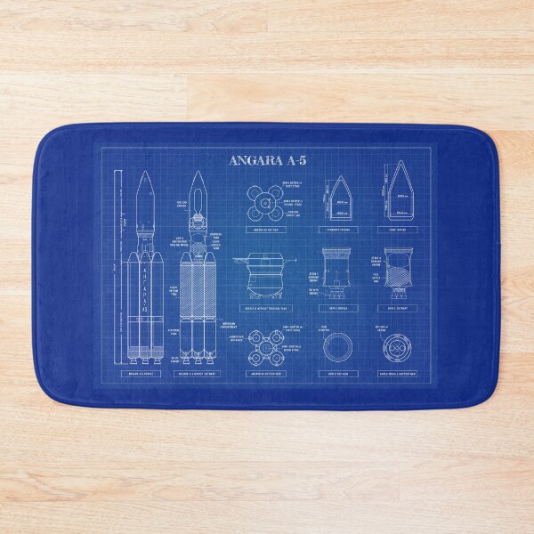 Item preview, Angara 5 (Blueprint - English) Horizontal Version designed and sold by BGALAXY.