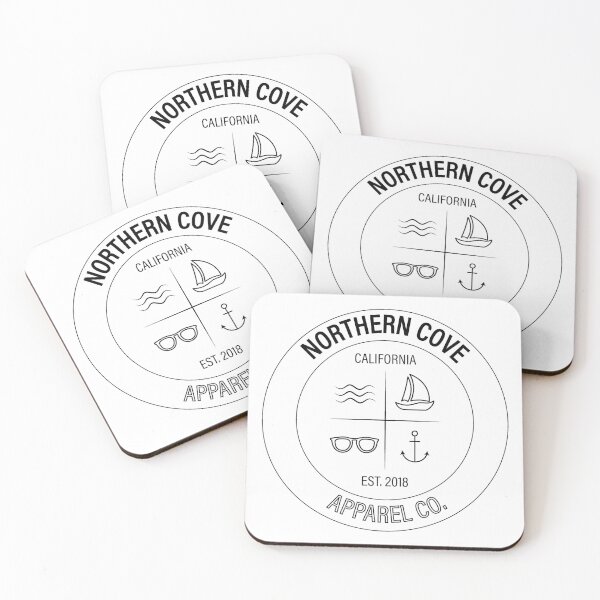 Item preview, Nothern Cove logo designed and sold by VioletStudio.
